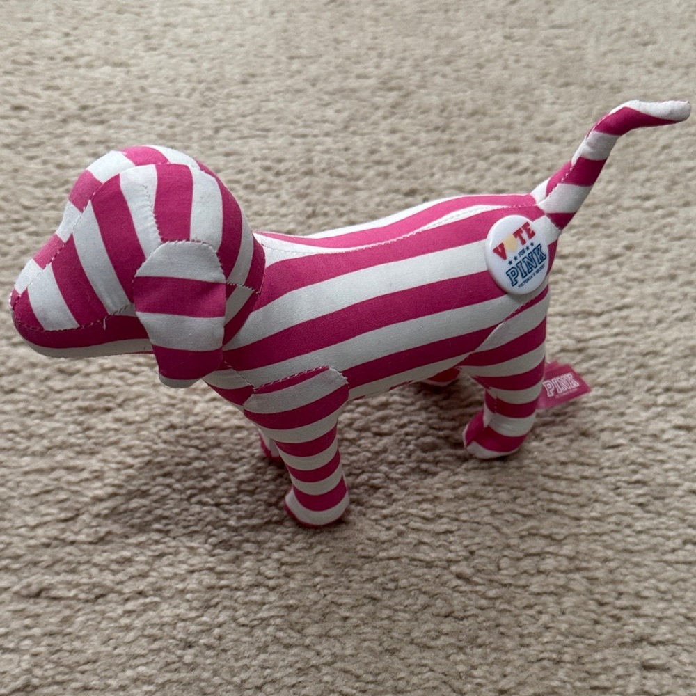 Victoria's Secret vote PINK collectible dog